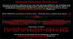 Desktop Screenshot of michaelvalentinesmith.com